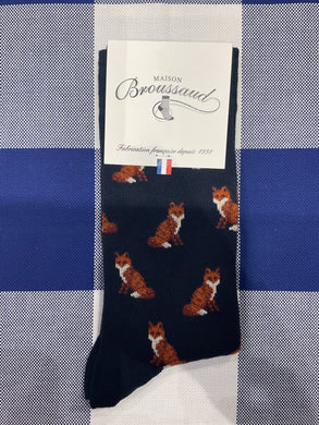 Foxes on soxes by Maison Broussaud