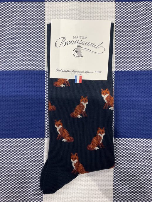 Foxes on soxes by Maison Broussaud