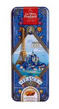 La Mère Poulard Eiffel Tower biscuit selection in tin boxes, 375g