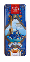 La Mère Poulard Eiffel Tower biscuit selection in tin boxes, 375g