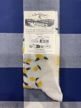 Juicy lemon white socks by Maison Broussaud