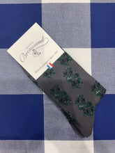 Blackberry grey socks by Maison Broussaud