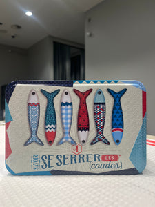 Atelier D French Butter Biscuits, ‘Sardine’ tin, 350g