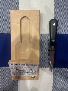 Roger Orfèvre oyster opening set