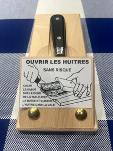 Roger Orfèvre oyster opening set