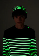 Saint James Glow-in-the-dark Striped Beanie
