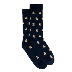 The Napoleon Golden Bees sock by Maison Broussaud