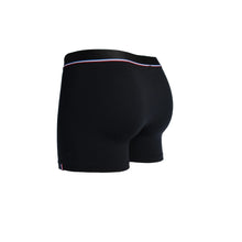 Napoleon black cotton boxer briefs by Maison Broussaud