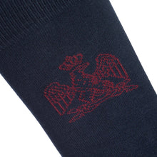 Napoleon The Imperial Eagle navy socks by Maison Broussaud