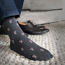 Red Wine socks by Maison Broussaud