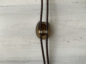 Vintage Tiger Stone bolo tie