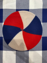Le Béret Français authentic, classic, made in France, multi-colour pure wool beret