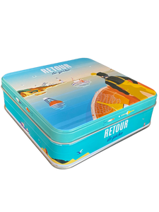 Atelier D French Butter Biscuits, Fisherman tin, 170g