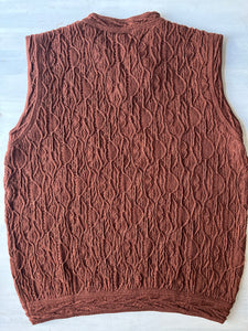 GECCU 3D-knitted merino wool vest