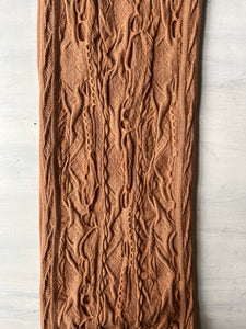 GECCU 3D-knitted merino wool scarf