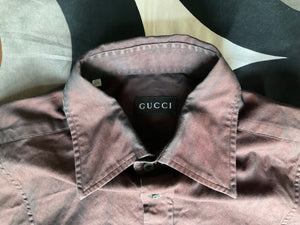 Vintage Gucci long-sleeve shirt, Large