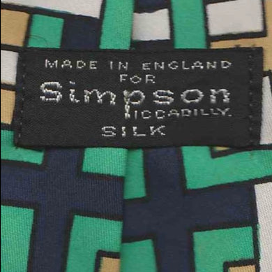 Vintage Simpson Piccadilly tie