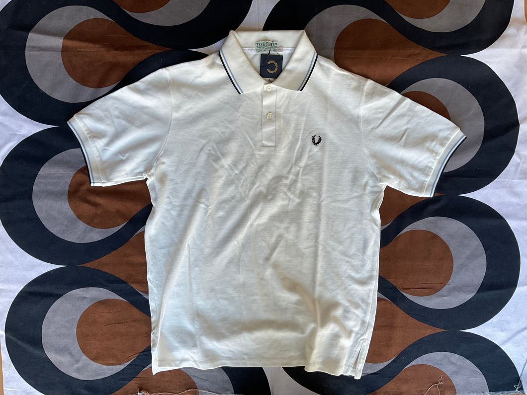 New old stock Fred Perry M53 polo shirt, made in England, Large