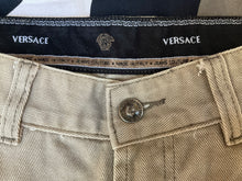 Vintage Versace Jeans Couture cream trousers, made in Italy, 34”