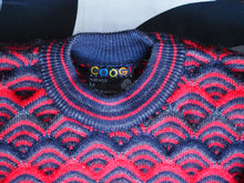 Vintage COOGI chunky woollen jumper, made in Australia, Medium