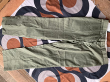 New-old-stock khaki green Jones Workwear trousers, made in Australia, 38”