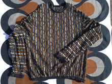 Vintage COOGI 3D knitted crew neck jumper, Made in Australia, 3XL