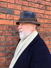 John Hanly & Co tweed patchwork hat