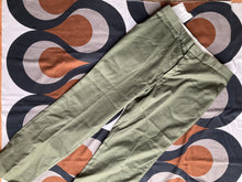 New-old-stock khaki green Jones Workwear trousers, made in Australia, 38”