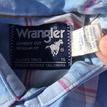 Vintage Western shirt by Wrangler, made in USA, Medium