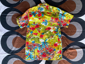 Vintage Tropical shirt by Choobes, made in Australia, Small